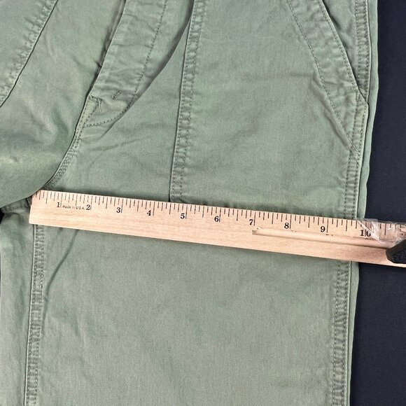 Mother Pants Women 26x24* High Rise Private Green Patch Pocket Ankle Fray Tag 24 - Picture 14 of 16